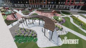 2-к квартира, строящийся дом, 65м2, 6/15 этаж