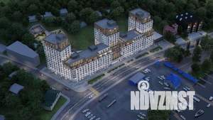 2-к квартира, строящийся дом, 65м2, 8/14 этаж