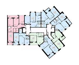 2-к квартира, вторичка, 54м2, 9/24 этаж