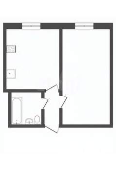 1-к квартира, вторичка, 29м2, 3/9 этаж