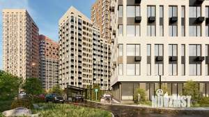 2-к квартира, строящийся дом, 52м2, 18/24 этаж