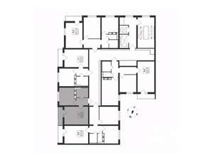 1-к квартира, вторичка, 35м2, 4/17 этаж