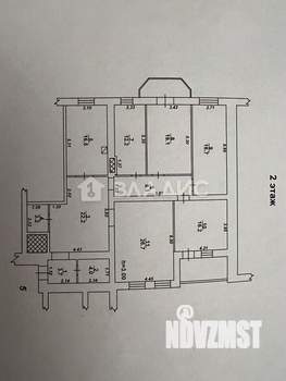 4-к квартира, вторичка, 151м2, 2/8 этаж