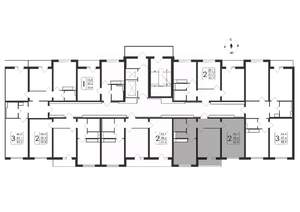 2-к квартира, вторичка, 60м2, 6/19 этаж