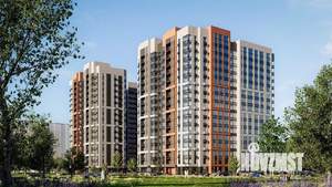 2-к квартира, строящийся дом, 41м2, 12/17 этаж