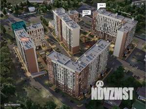 2-к квартира, вторичка, 39м2, 6/17 этаж