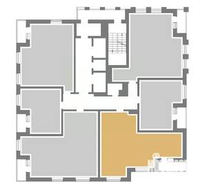 2-к квартира, вторичка, 65м2, 19/25 этаж