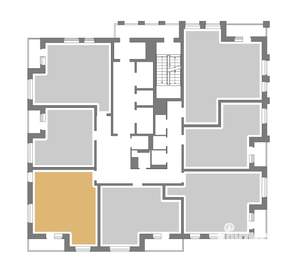 2-к квартира, вторичка, 45м2, 6/25 этаж