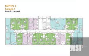 Студия квартира, вторичка, 20м2, 10/15 этаж