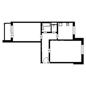 2-к квартира, вторичка, 50м2, 4/10 этаж