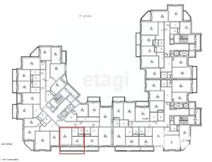 1-к квартира, вторичка, 36м2, 5/17 этаж