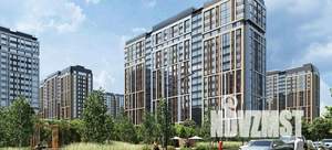 2-к квартира, строящийся дом, 67м2, 3/18 этаж