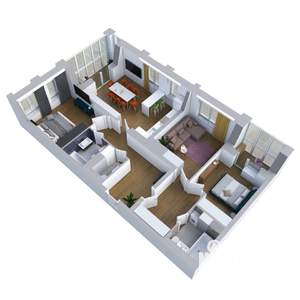 3-к квартира, вторичка, 98м2, 7/25 этаж