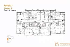 Студия квартира, строящийся дом, 40м2, 9/15 этаж