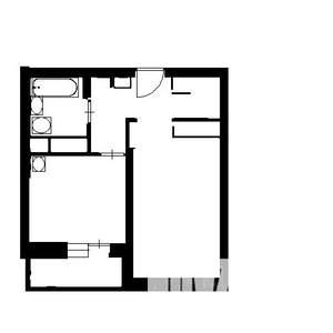 1-к квартира, вторичка, 38м2, 8/25 этаж