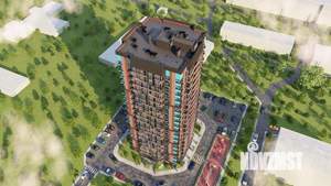 3-к квартира, строящийся дом, 54м2, 18/19 этаж
