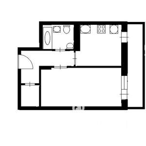 1-к квартира, вторичка, 39м2, 2/17 этаж