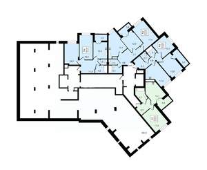 2-к квартира, вторичка, 63м2, 16/24 этаж