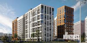 1-к квартира, строящийся дом, 40м2, 2/13 этаж
