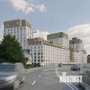 3-к квартира, строящийся дом, 99м2, 2/12 этаж