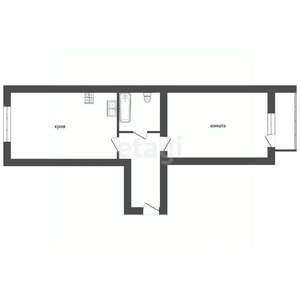 1-к квартира, вторичка, 48м2, 4/16 этаж