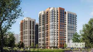 2-к квартира, строящийся дом, 53м2, 10/17 этаж