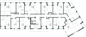 Студия квартира, строящийся дом, 29м2, 5/13 этаж