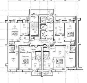 1-к квартира, строящийся дом, 50м2, 1/16 этаж