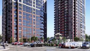 3-к квартира, строящийся дом, 78м2, 19/19 этаж