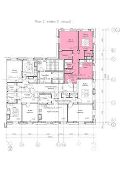 2-к квартира, вторичка, 81м2, 2/9 этаж