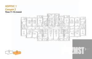 2-к квартира, вторичка, 47м2, 11/17 этаж