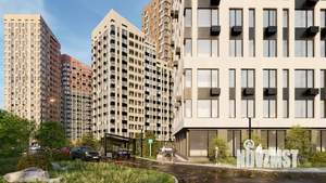 Студия квартира, строящийся дом, 24м2, 12/24 этаж