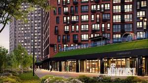 Студия квартира, строящийся дом, 26м2, 13/21 этаж