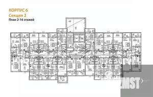2-к квартира, вторичка, 58м2, 3/17 этаж