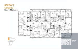 1-к квартира, вторичка, 50м2, 7/15 этаж
