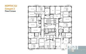 3-к квартира, вторичка, 80м2, 9/18 этаж