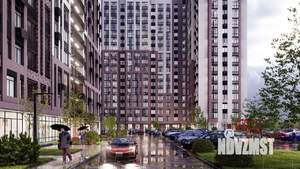 1-к квартира, строящийся дом, 34м2, 3/21 этаж